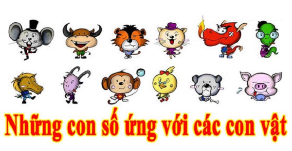 12 con giáp trong số đề