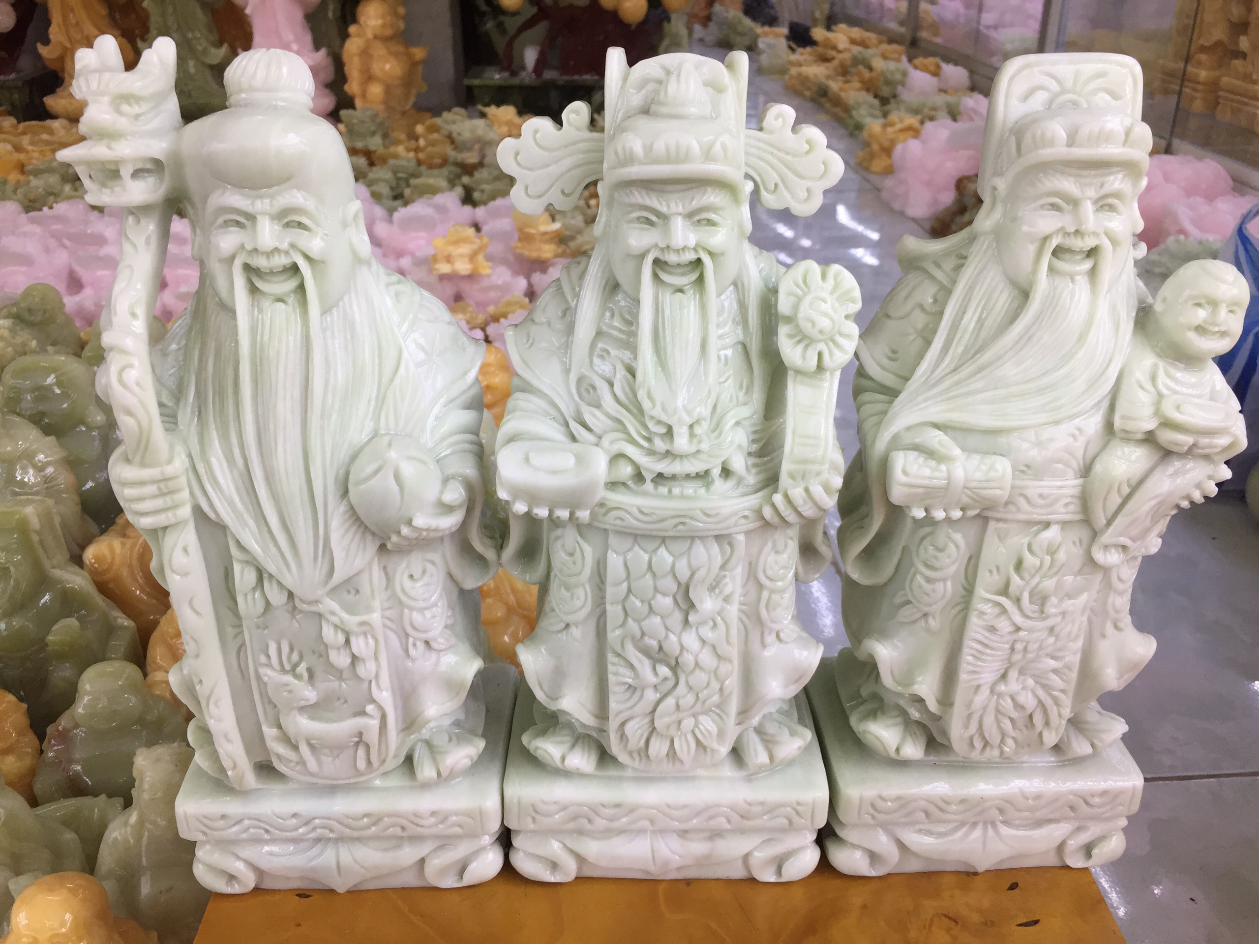 3 ông phúc lộc thọ cho của cải.