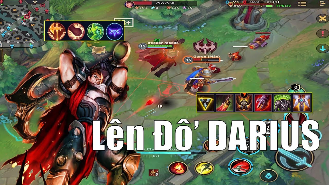 Lên đồ phù hợp sẽ giúp Darius công thủ toàn diện