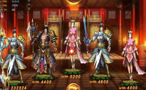 cách chơi võ thần pk