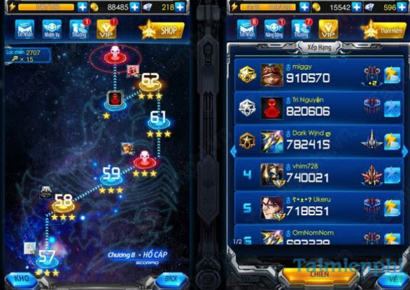 hướng dẫn chơi chiến cơ huyền thoại