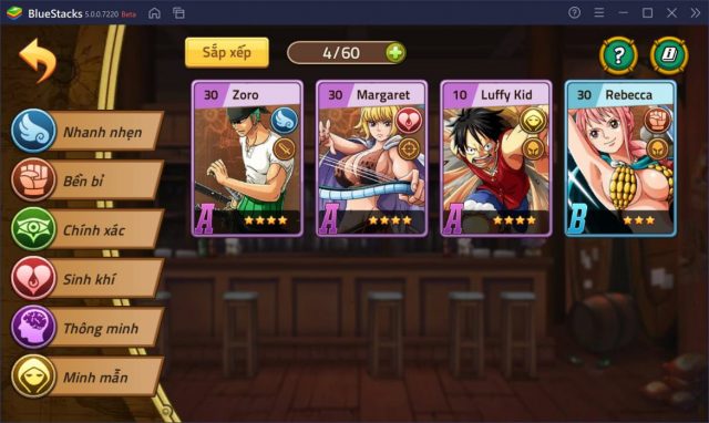 nhân vật gánh team huyền thoại hải tặc